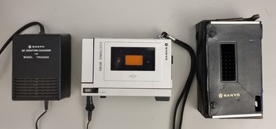 Sanyo Electronic Memo TBC 2000 mit Originaltasche und Ladegerät