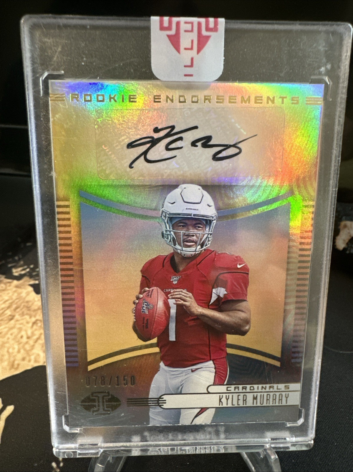 Kyler Murray Panini Passing the Torch Rookie Evolution Autographs #REKM Base