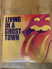 Rolling Stones Living In A Ghost Town 10” Inch Purple Vinyl Single Still Sealed