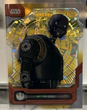 K-2SO 2024 Topps Star Wars High Tek Imperial Gold 24/50￼