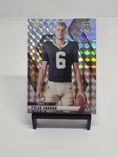 2025 Panini Mosaic Tyler Shough Silver Mosaic Variation Rookie Card #273 Saints . rookie card picture