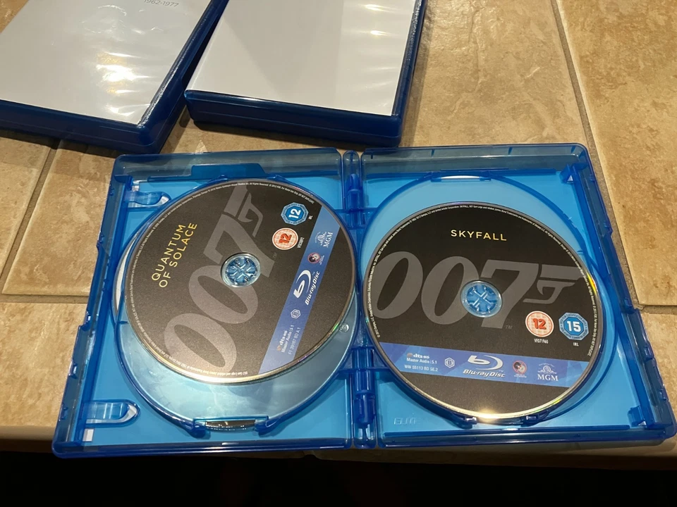 The James Bond Collection Blu-ray DVD Box Set 1962-2015 23 Films Like New - Image 3 of 4