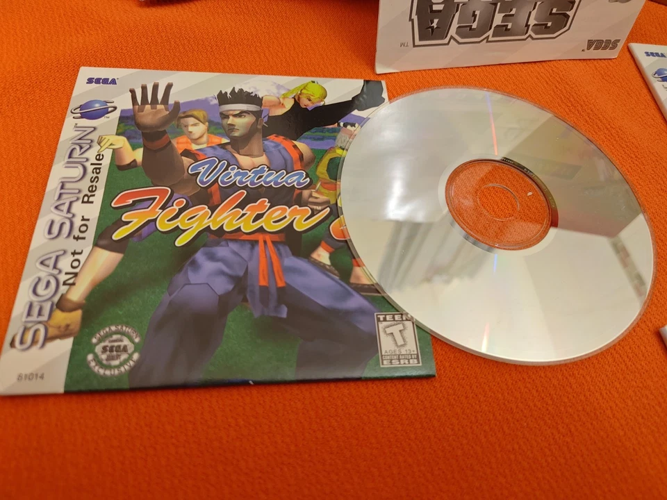 Sega Saturn 3 Game Pack: Virtua Cop, Virtua Fighter 2, Daytona USA  - Image 2 of 4