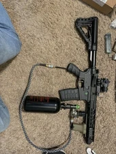 Custom Airsoft G&G HPA Polar Star Krye Red Dot Airsoft Rifle