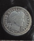 First Commerative Mint, Philadelphia Mint, 1910 Silver Liberty Head Dime,  — photo 2