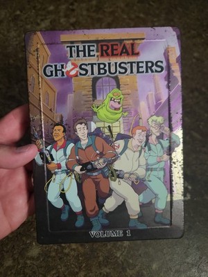 The Real Ghostbusters Collection Volume 1 One (DVD, 5 Disc Set) Works Steelbook
