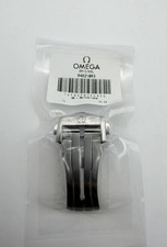 Original Omega Seamaster 18mm Brushed Steel Deployment Buckle Clasp