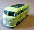 1962 LESNEY MATCHBOX NO.34 VW VOLKSWAGEN CARETTE CAMPER- N-MINT DIECAST TOY