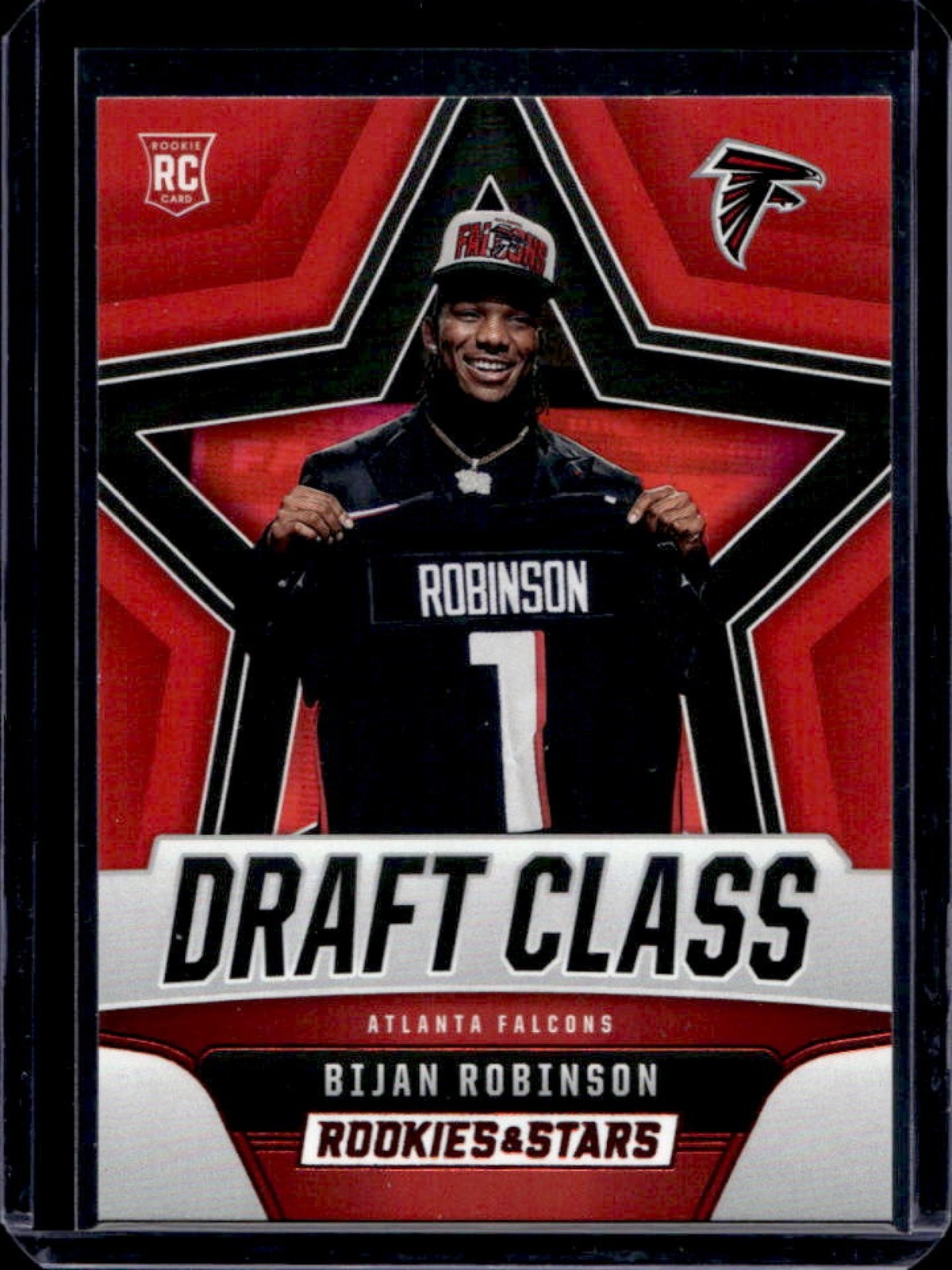 2023 Panini Rookies & Stars Bijan Robinson Draft Class RC Longevity Rookie #DC-2