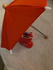 PLEASANT COMPANY American Girl MOLLY Red Umbrella and Galoshes Rain Boots