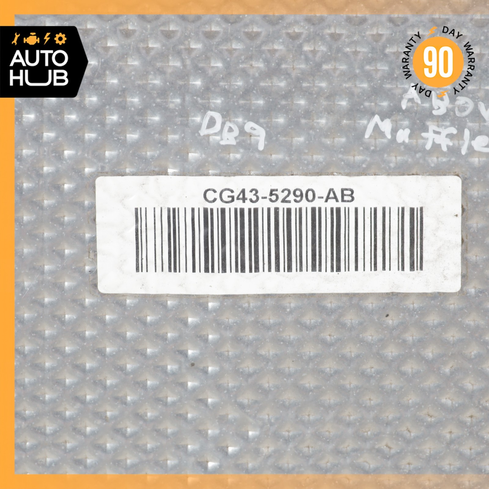 13-16 Aston Martin DB9 Exhaust Muffler Heat Shield Plate OEM 22k