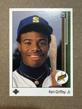 1989 Upper Deck Star Rookie Ken Griffey Jr #1 Rookie RC NM