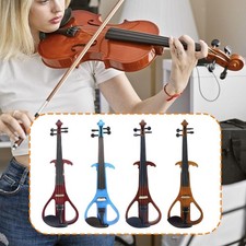 Electric Violin Full Size 4/4 with Bag Professional Learning Silent 4 String