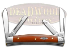 Case XX Knives Small Congress Red Bone Stainless Steel 1/500 Pocket Knife