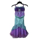 Disney Store Ariel Little Mermaid Costume purple and blue scales Child Size 5/6