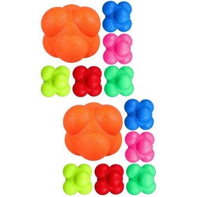 2 PCS Speed Reaktion Ball Reaktions Bälle Reaktionstraining Fitness