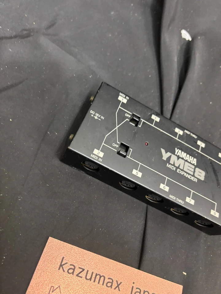 [Getestet] Yamaha YME-8 MIDI Expander Interface Midi Thru Box Made in Japan - Bild 3 von 4
