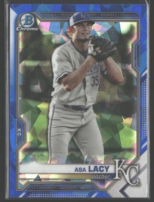 2021 Bowman Draft Sapphire Edition #BDC-158 Asa Lacy