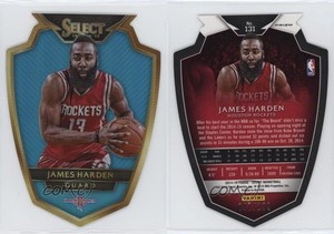 2014-15 Panini Select Premier Level Blue Prizm /199 James Harden #131