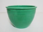FiestaWare #3 mixing bowl- green vintage Fiesta Ware as-is