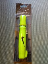 Plastic ball pump, Nike Dual Action Ball Pump, Volt/Black