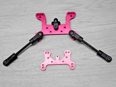 Thunder Tiger Eb4 S2 Pro S2.5 Dämpferbrücke vorne & hinten