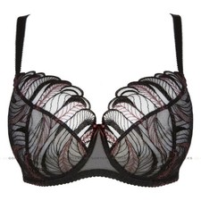 Elegant Sheer Lace Support Bra