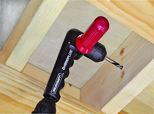 1304 Drill90PLUS - Accesorio de taladro de ángulo recto, negro rojo Foto 2 de 3