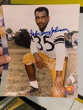 Pittsburgh Steelers autographed signed 8x10 photo John Henry Johnson CHOICE