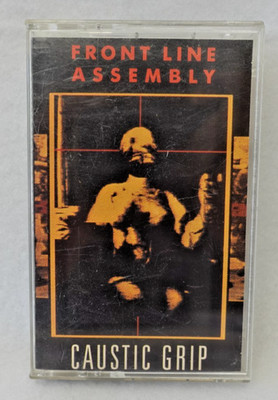 Front Line Assembly: Caustic Grip Cassette Tape Wax Trax
