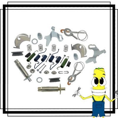 Complete Rear Brake Drum Hardware Kit for Ford Mustang 64-70 9'' Drum Setup