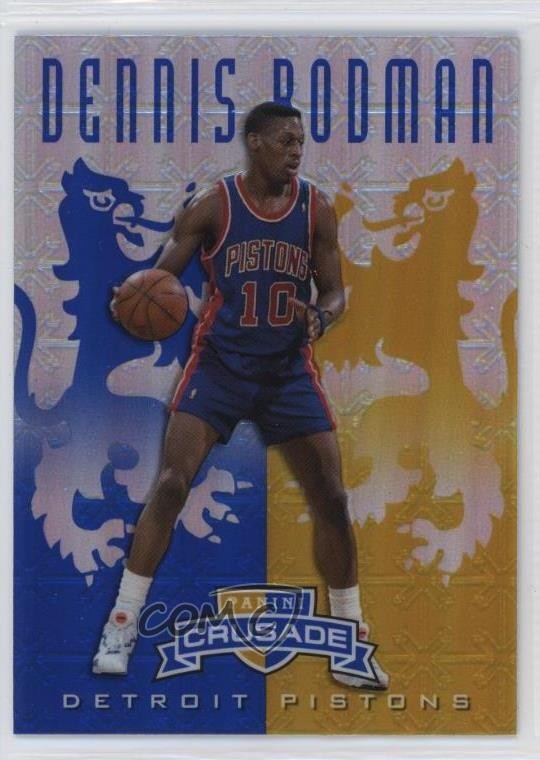 2012-13 Panini Crusade Crusade Blue Dennis Rodman #107 HOF gb9