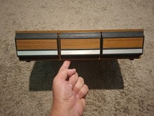 VTG WalMart 80s Hard Wood 3 Drawer Cassette Tape Holder Storage Cabinet Holds 36
