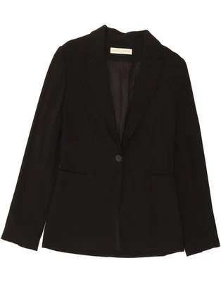 LOUISE KENNEDY Womens 1 Button Blazer Jacket EU 34 XS Black CO31 - Image 1 of 4