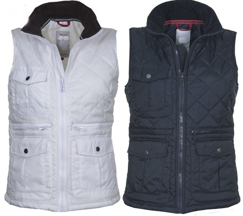 gilet donna sfiancato husky rombi trapuntato smanicato anti vento  primaverile | eBay