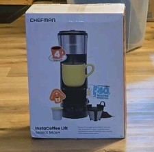 InstaCoffee Max Single-Serve Coffee Maker w/C...