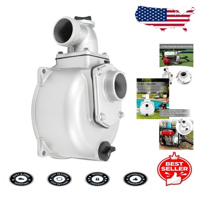 Lightweight Aluminum Water Pump Inlet - Easy Install for Predator & A-iPower