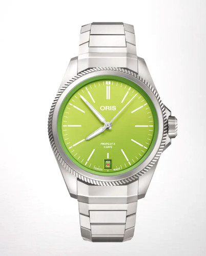 Oris Propilot X Kermit Edition Brand New W/Box Limited Edition #LW-213