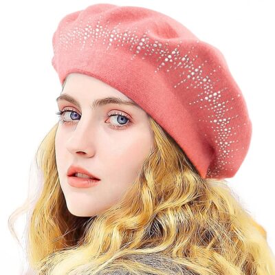 Fashion Beret Winter Warm Hats for Women 2 Layers Wool  display picture 3