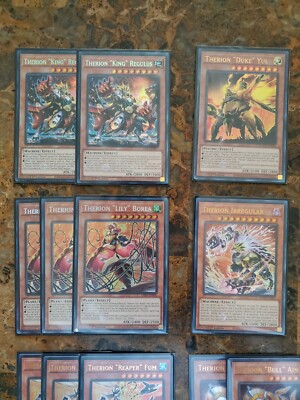 Yugioh THERION DECK CORE - REGULUS - DISCOLOSSEUM - LILY BOREA - SARGAS |  eBay