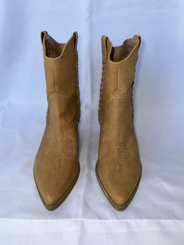 DV Dolce Vita Western Koolson Braided Boots in Tan, Women’s 6.5 - Picture 3 of 15
