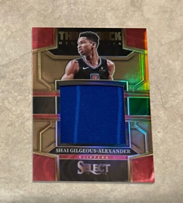 2022-23 Panini Select - Throwback Memorabilia Copper Prizm #TM-SG 
