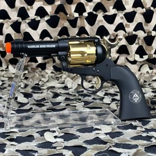 NEW Legends Gambler High Stakes Airsoft Revolver - Black/Gold (2280256)
