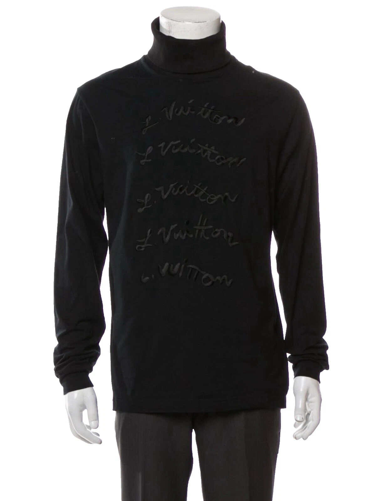 Suéteres para Hombre Negro Louis Vuitton