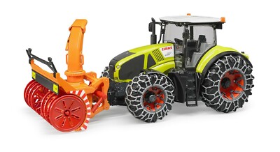 Bruder Traktor Claas Axion 950 Mit Ketten E Fräser Schnee N.03017