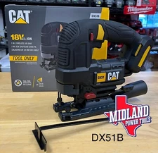 CAT® DX51B 18V BRUSHLESS 1″ CORDLESS JIG SAW (TOOL ONLY)