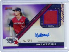 2024 Bowman’s Best All-Star Futures Game Auto/Relic #222/250 Luke Keaschall