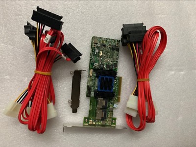 Adaptec Raid Controller ASR-6805T 8 Ports PCIE2 x8 512MB+SFF-8087 to SFF-8482
