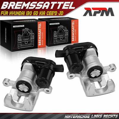 2x Bremssattel Bremszange Hinten Links Rechts 34mm für Hyundai i30 KIA Cee'D JD