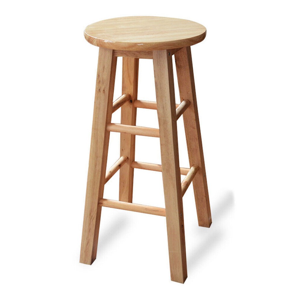 Wooden Bar Stools Kitchen Stools Breakfast Seat Bar Stool Pub Dining
